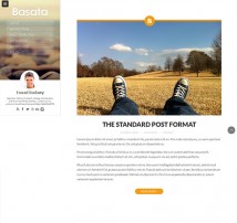 Basata - Retina Responsive Wordpress Blog Theme