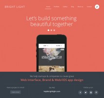 Bright Light Responsive Creative Template