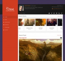 Chloe - Personal Portfolio Wordpress Theme