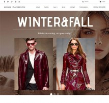 High Fashion Responsive HTML Theme - Parallax