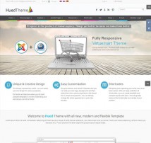 HuedTheme - Responsive Virtuemart Joomla Template