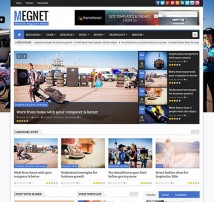Megnet - WordPress Magazine theme