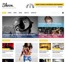 Skoon - WordPress Magazine / News Theme