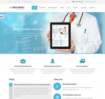 SoulMedic | Flat Responsive Medical & Health Theme