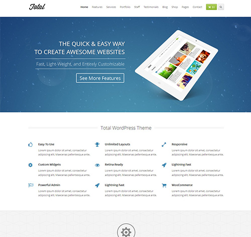 Total - Responsive Multi-Purpose WordPress Theme