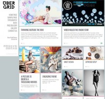 Ubergrid - Responsive Grid WordPress Theme