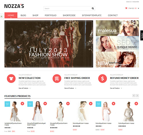 WooCommerce WordPress Theme - FashionZozza