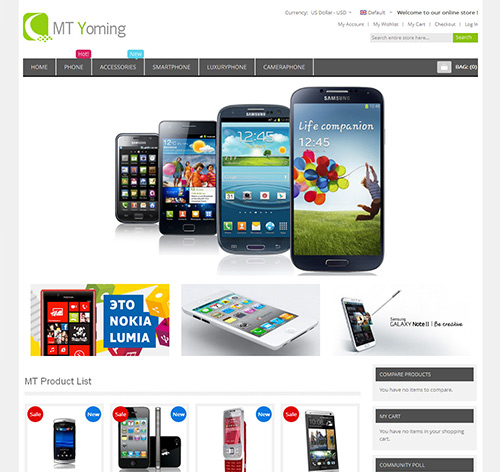 Yoming - Technology Responsive Magento Theme
