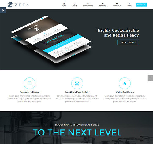 Zeta - MultiPurpose WordPress Theme