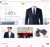 Alibaba Multi Purpose Responsive MarketPlace Theme
