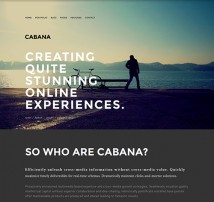 Cabana - Responsive HTML5 Creative Template