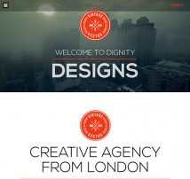 DIGNITY - WordPress One Page Responsive Portfolio