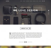 Haven - Elegant One Page WordPress Theme