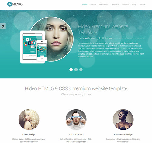 Hideo | HTML5 Bootstrap Website Template