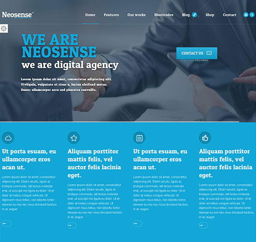 Neosense - Multipurpose Wordpress theme