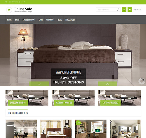 Online Sale - Responsive WooCommerce Theme