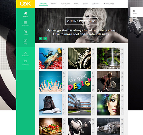 OoK - Personal Blog / Magazine & Portfolio Theme