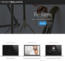 Resumr - Modern, Clean and Flexible Resume