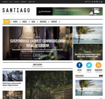 Santiago - Responsive WordPress Magazine Theme