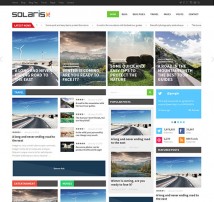 Solaris - Responsive WordPress Magazine Theme