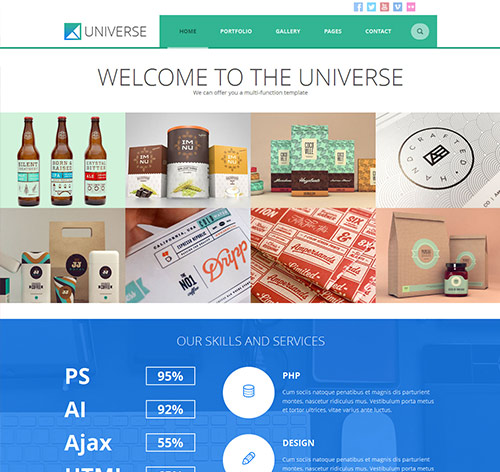 Universe - Multi-Purpose WordPress Theme