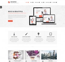 Whisper - Responsive Multi-Purpose WordPress Theme