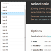 Selectonic : jQuery plugin for list of items selectable by mouse and keyboard