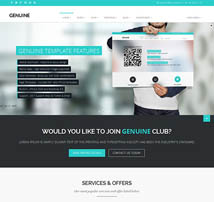 Genuine - Multi Purpose HTML5 Creative Template