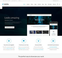 Vista - Responsive Multi-Purpose Wordpress Theme
