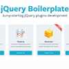 jQuery Boilerplate : A jump-start for jQuery plugins development