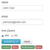 jQuery form Auto fill Plugin