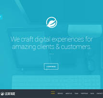 Leafage - One Page & Corporate Responsive Theme