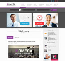 Omega - WordPress Job Portal & Candidate Database
