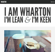 Wharton: A Big & Bold WordPress Blog Theme