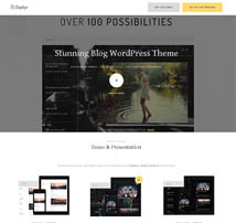 Zephyr - Retina Responsive WordPress Blog