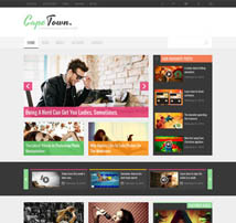 Cape Town - Blogging Theme