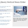 jQuery Vertical News Slider