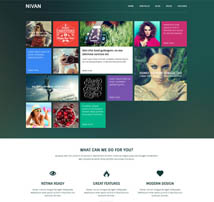 Nivan - One Page/Multi Page HTML Template