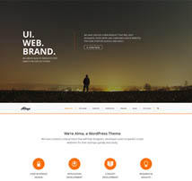 Alma — Parallax One Page Multi-Purpose Theme