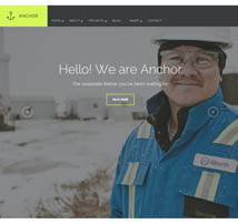 Anchor - Creative-Agency WordPress Theme