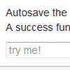 jQuery AutoSave Plugin