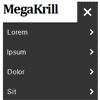 jQuery MegaKrill : Compact navigation for mobile devices