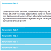 jQuery Responsive Tabs Plugin