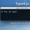 Typed.js : jQuery typing Animation Script
