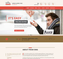 OMG - Religion Style HTML Single Page