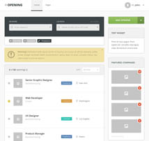 Opening - Job Board HTML Template