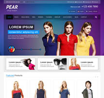Pear - Responsive E-Commerce HTML Template