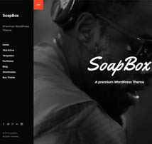 SoapBox - Blog & Portfolio Theme