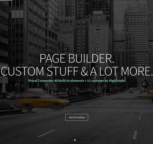 SouthCentral - One Page Parallax WordPress Theme
