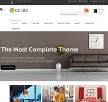 Responsive e-commerce joomla template ZT Colias